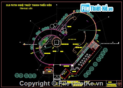 Bản vẽ,Bản vẽ autocad,Patin nghệ thuật